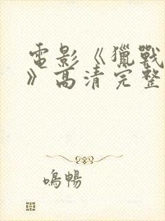 电影《猎战狂徒》高清完整版封面