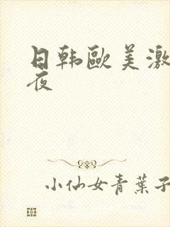 日韩欧美激情午夜