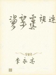 渴望电视连续剧多少集