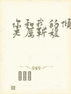 你和我的倾城时光厉靳媛封面