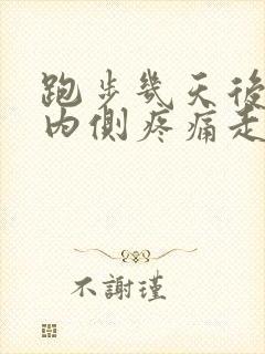 跑步几天后膝盖内侧疼痛走路都痛