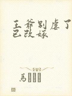 王爷别虐了王妃已改嫁封面