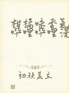 柑橘味香气漫画哔哩哔哩漫画