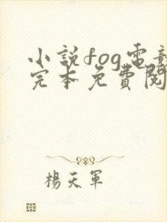 小说fog电竞完本免费阅读
