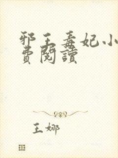 邪王毒妃小说免费阅读