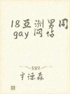 18亚洲男同志 gay 网站