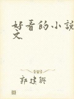 好看的小说甜宠文