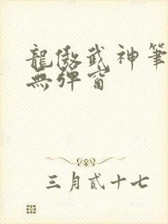 龙傲武神笔趣阁无弹窗