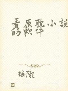 看原耽小说免费的软件