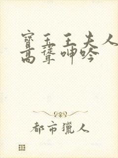 宝玉王夫人双乳高耸呻吟