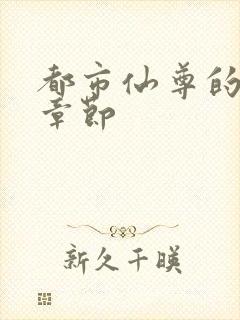 都市仙尊的最新章节