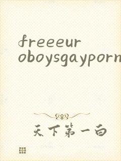 freeeuroboysgaypornoftwinks