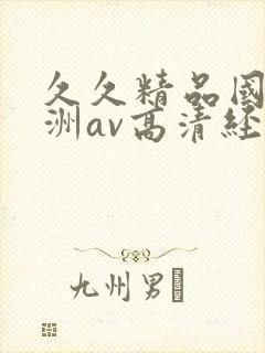 久久精品国产亚洲av高清经典封面