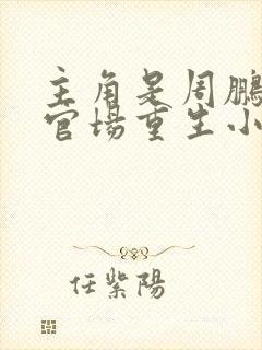 主角是周鹏程的官场重生小说