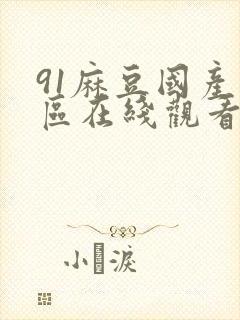 91麻豆国产专区在线观看