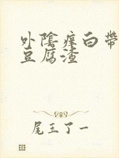 外阴痒白带黄像豆腐渣