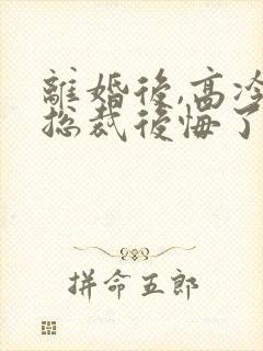 离婚后,高冷女总裁后悔了