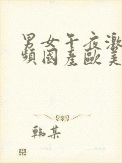 男女午夜激情视频国产欧美在线观看封面