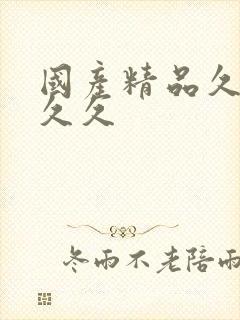 国产精品久久久久久