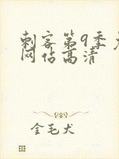 刺客第9季免费网站高清封面