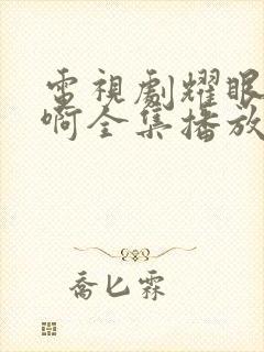 电视剧耀眼的你啊全集播放免费观看