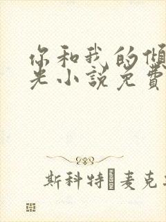 你和我的倾城时光小说免费阅读全文