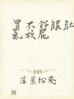 胃不舒服肚子胀气放屁