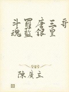 斗罗唐三哥哥武魂蓝银皇