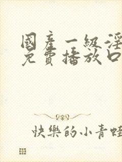 国产一级淫片a免费播放口