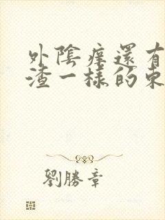 外阴痒还有豆腐渣一样的东西