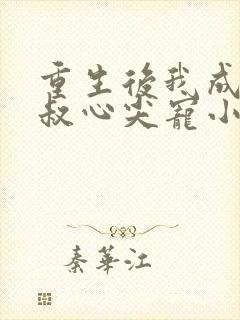 重生后我成了皇叔心尖宠小说