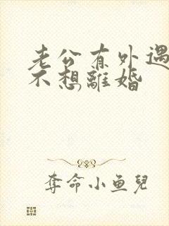 老公有外遇了我不想离婚