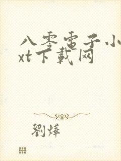 八零电子小说txt下载网