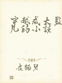 穿越成太监张小凡的小说