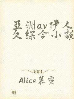亚洲av伊人久久综合小说封面