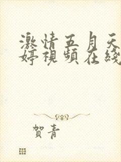 激情五月天色婷婷视频在线封面
