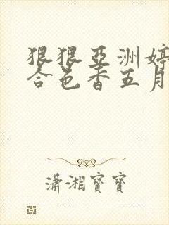 狠狠亚洲婷婷综合色香五月加勒比