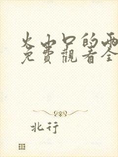 火山口的两个人免费观看全集