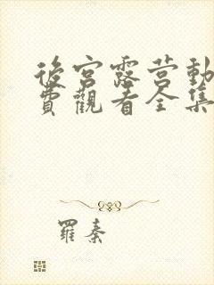 后宫露营动漫免费观看全集