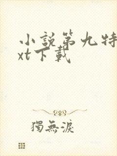 小说第九特区txt下载