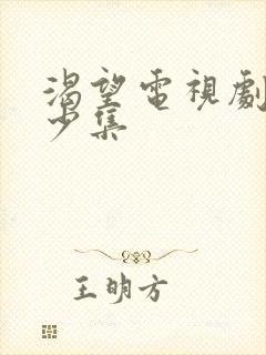 渴望电视剧有多少集封面