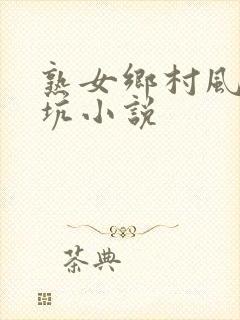 熟女乡村风流大坑小说