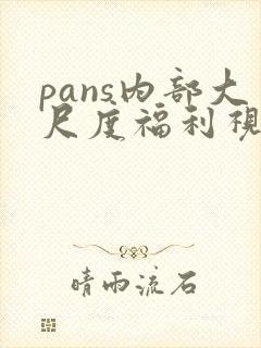 pans内部大尺度福利视频