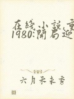 在线小说,重生1980:开局迎娶姐姐闺蜜