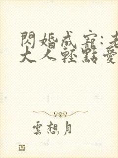 闪婚成宠:老公大人轻点爱