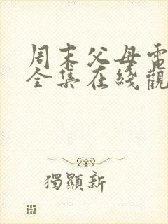 周末父母电视剧全集在线观看