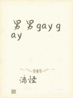 男男gay gay封面