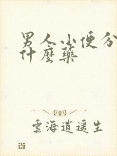 男人小便分叉吃什么药