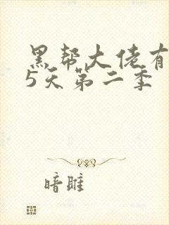 黑帮大佬有365天第二季