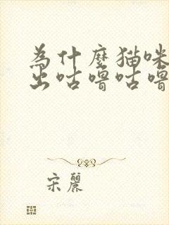 为什么猫咪会发出咕噜咕噜的声音